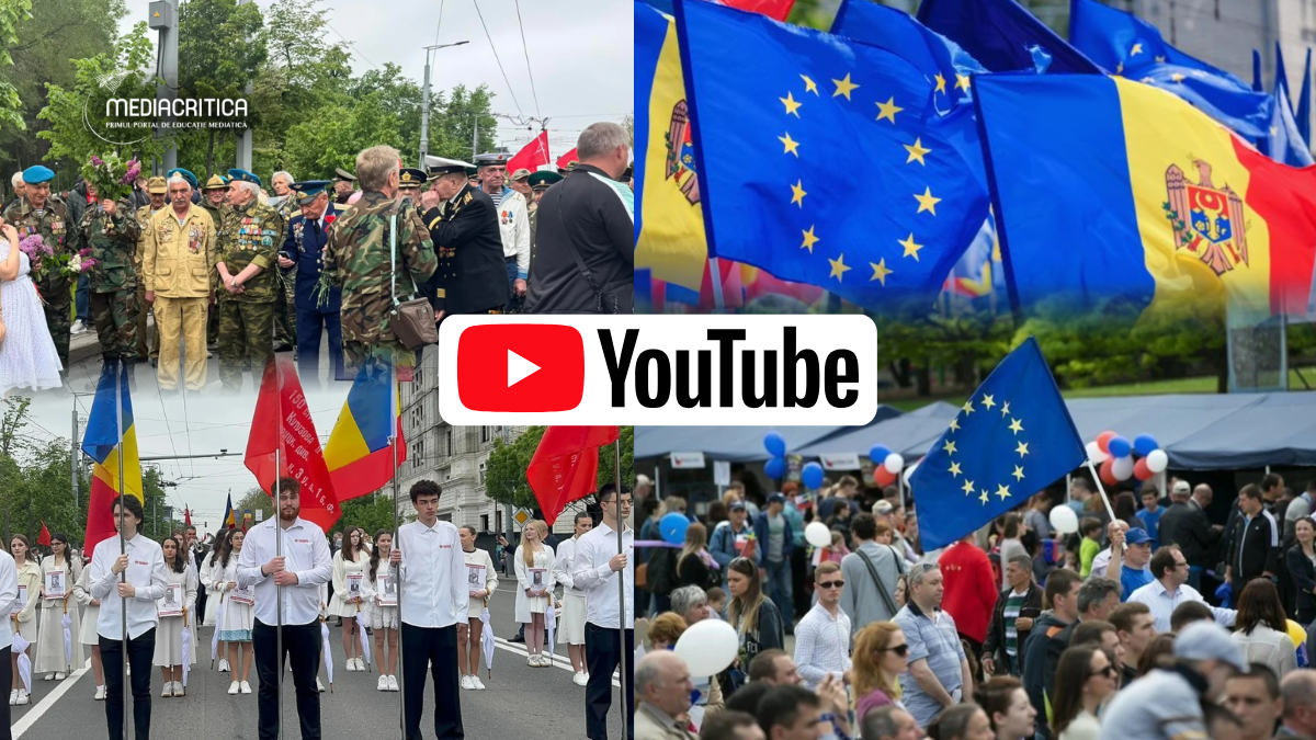 Raport CJI: Narațiuni reciclate pe YouTube în contextul evenimentelor marcate pe 9 mai